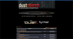 Desktop Screenshot of dustsearch.com